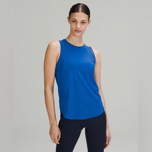 Blue Lululemon top, size 2, only worn once